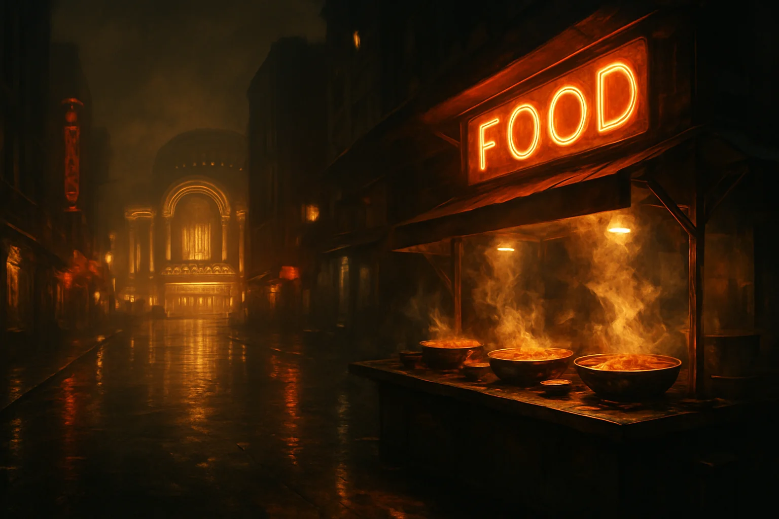 Street Food City lobby